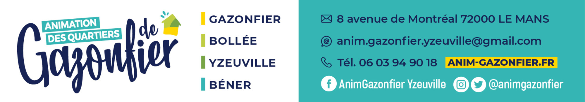 Animation des quartiers Gazonfier et Yzeuville (Le Mans)